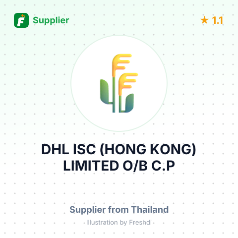 DHL ISC (HONG KONG) LIMITED O/B C.P – summary card, no photo uploaded yet