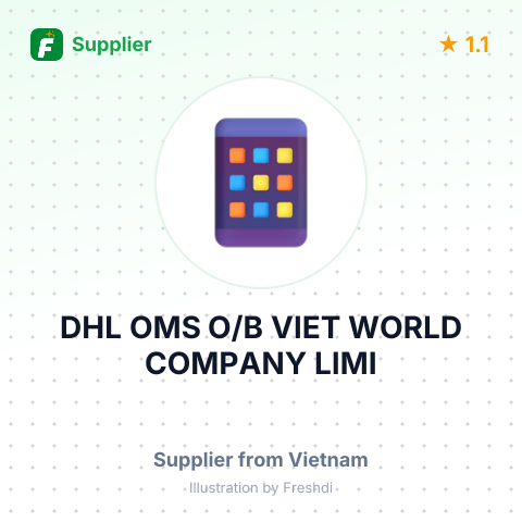 DHL OMS O/B VIET WORLD COMPANY LIMI – summary card, no photo uploaded yet
