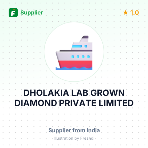 DHOLAKIA LAB GROWN DIAMOND PRIVATE LIMITED – summary card, no photo uploaded yet