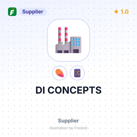 DI CONCEPTS – summary card, no photo uploaded yet