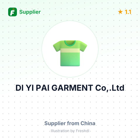 DI YI PAI GARMENT Co,.Ltd – summary card, no photo uploaded yet