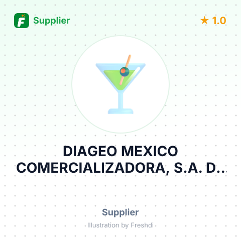 DIAGEO MEXICO COMERCIALIZADORA, S.A. DE C.V – summary card, no photo uploaded yet