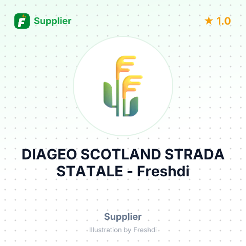 DIAGEO SCOTLAND STRADA STATALE – summary card, no photo uploaded yet