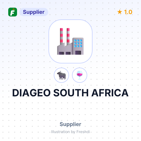 DIAGEO SOUTH AFRICA – summary card, no photo uploaded yet