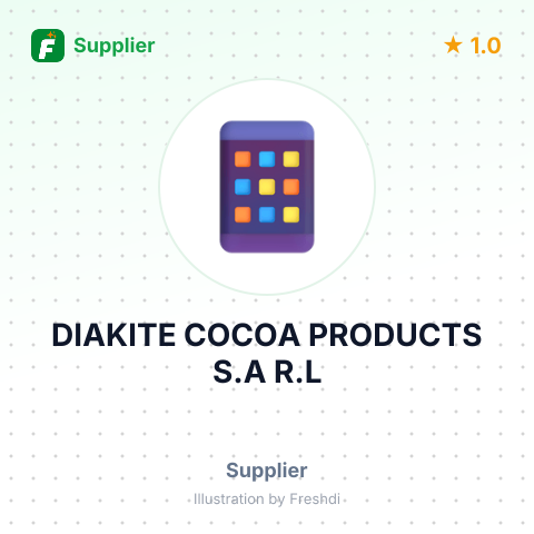 DIAKITE COCOA PRODUCTS S.A R.L – summary card, no photo uploaded yet