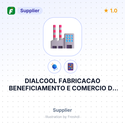 DIALCOOL FABRICACAO BENEFICIAMENTO E COMERCIO DE ALCOO – summary card, no photo uploaded yet