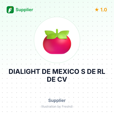 DIALIGHT DE MEXICO S DE RL DE CV – summary card, no photo uploaded yet