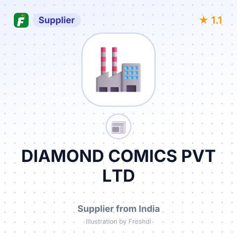 DIAMOND COMICS PVT LTD – summary card, no photo uploaded yet