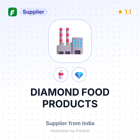 DIAMOND FOOD PRODUCTS – summary card, no photo uploaded yet