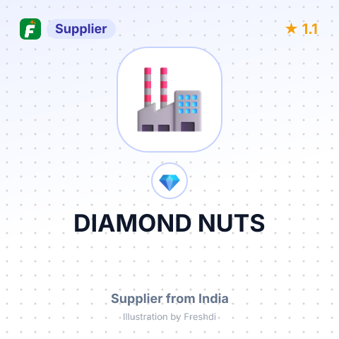 DIAMOND NUTS – summary card, no photo uploaded yet