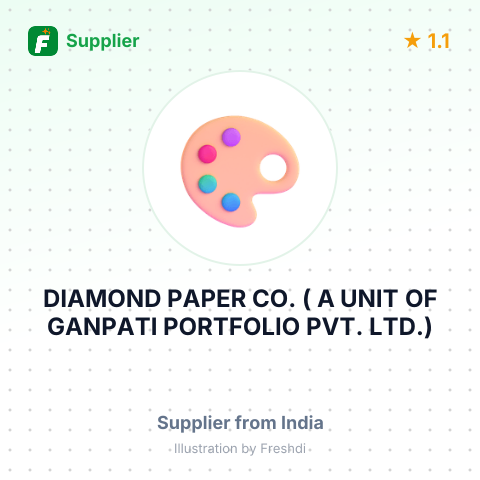 DIAMOND PAPER CO. ( A UNIT OF GANPATI PORTFOLIO PVT. LTD.) – summary card, no photo uploaded yet