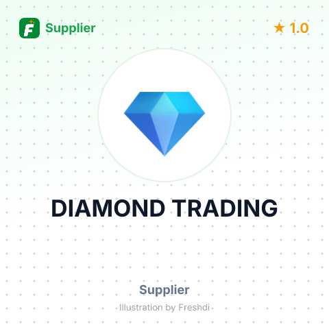 DIAMOND TRADING – summary card, no photo uploaded yet