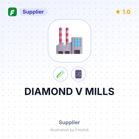 DIAMOND V MILLS – summary card, no photo uploaded yet