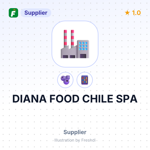 DIANA FOOD CHILE SPA – summary card, no photo uploaded yet