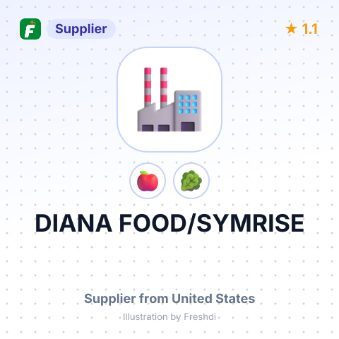 DIANA FOOD/SYMRISE – summary card, no photo uploaded yet