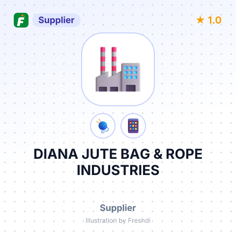 DIANA JUTE BAG & ROPE INDUSTRIES – summary card, no photo uploaded yet