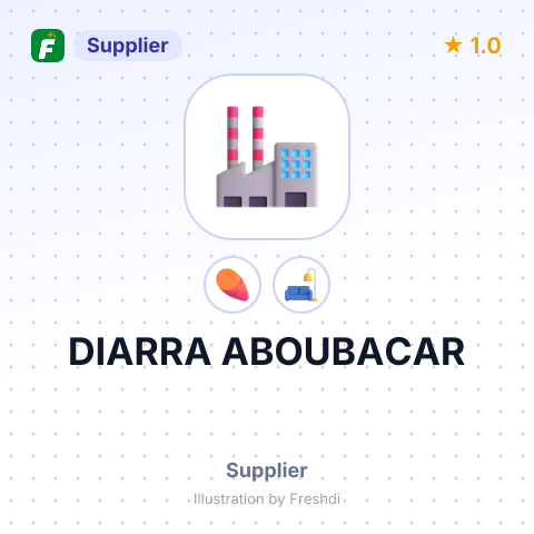 DIARRA ABOUBACAR – summary card, no photo uploaded yet