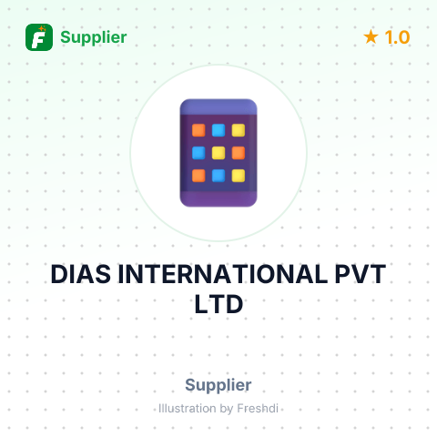 DIAS INTERNATIONAL PVT LTD – summary card, no photo uploaded yet