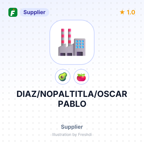 DIAZ/NOPALTITLA/OSCAR PABLO – summary card, no photo uploaded yet
