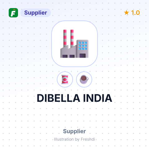 DIBELLA INDIA – summary card, no photo uploaded yet