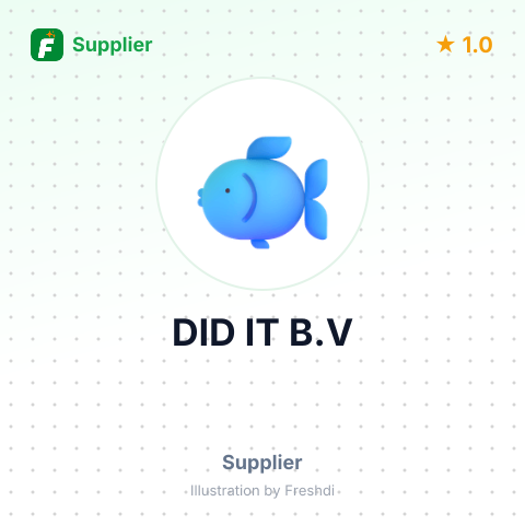 DID IT B.V – summary card, no photo uploaded yet