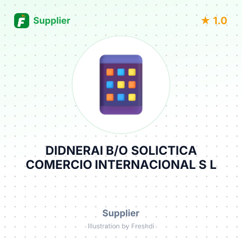 DIDNERAI B/O SOLICTICA COMERCIO INTERNACIONAL S L – summary card, no photo uploaded yet
