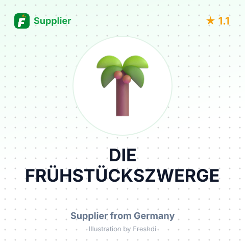 DIE FRÜHSTÜCKSZWERGE – summary card, no photo uploaded yet