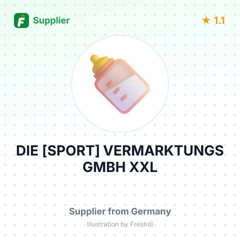 DIE [SPORT] VERMARKTUNGS GMBH XXL – summary card, no photo uploaded yet