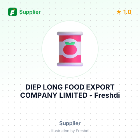 DIEP LONG FOOD EXPORT COMPANY LIMITED – summary card, no photo uploaded yet