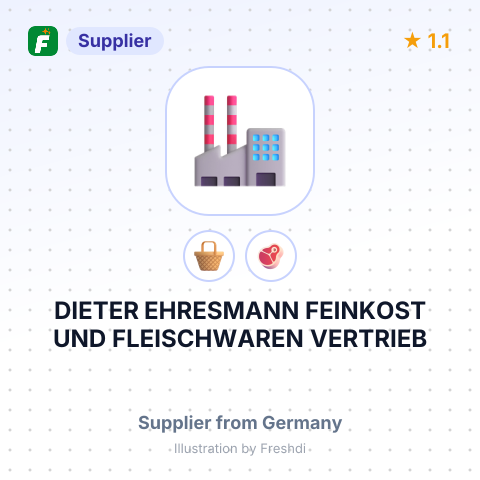 DIETER EHRESMANN FEINKOST UND FLEISCHWAREN VERTRIEB – summary card, no photo uploaded yet