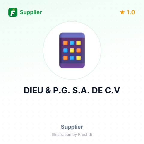 DIEU & P.G. S.A. DE C.V – summary card, no photo uploaded yet