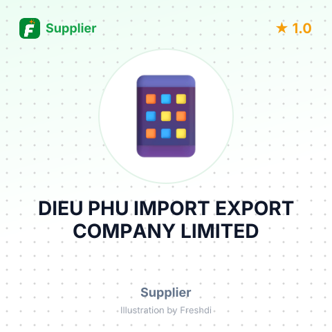 DIEU PHU IMPORT EXPORT COMPANY LIMITED – summary card, no photo uploaded yet