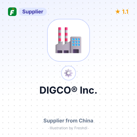 DIGCO® Inc. – summary card, no photo uploaded yet