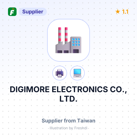 DIGIMORE ELECTRONICS CO., LTD. – summary card, no photo uploaded yet
