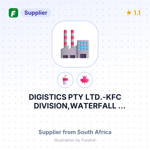 DIGISTICS PTY LTD.-KFC DIVISION,WATERFALL DISTRIBUTION CAMPUS – summary card, no photo uploaded yet