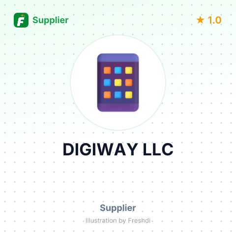 DIGIWAY LLC – summary card, no photo uploaded yet