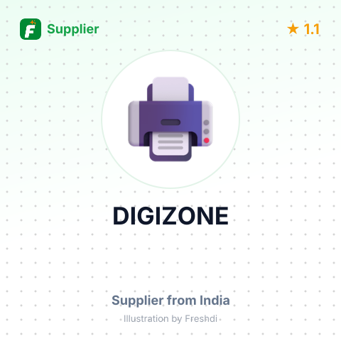 DIGIZONE – summary card, no photo uploaded yet