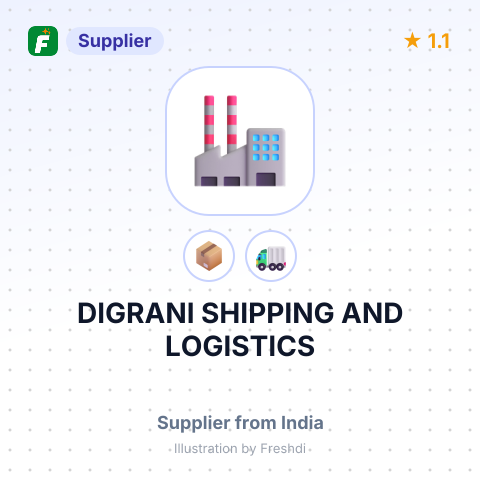 DIGRANI SHIPPING AND LOGISTICS – summary card, no photo uploaded yet