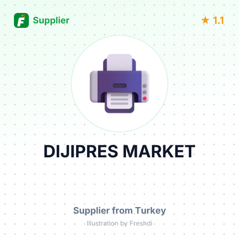 DIJIPRES MARKET – summary card, no photo uploaded yet