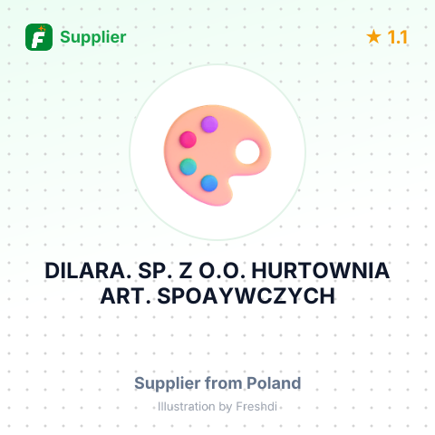 DILARA. SP. Z O.O. HURTOWNIA ART. SPOAYWCZYCH – summary card, no photo uploaded yet