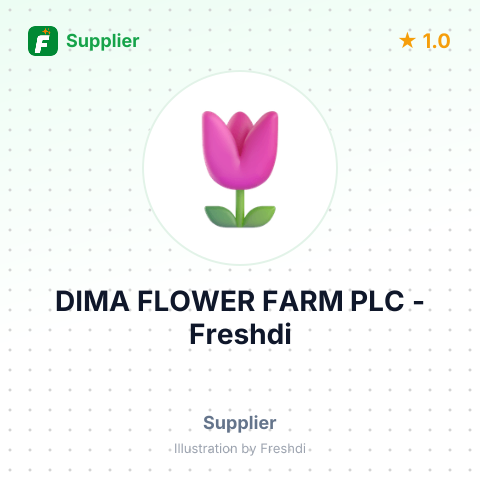 DIMA FLOWER FARM PLC – summary card, no photo uploaded yet