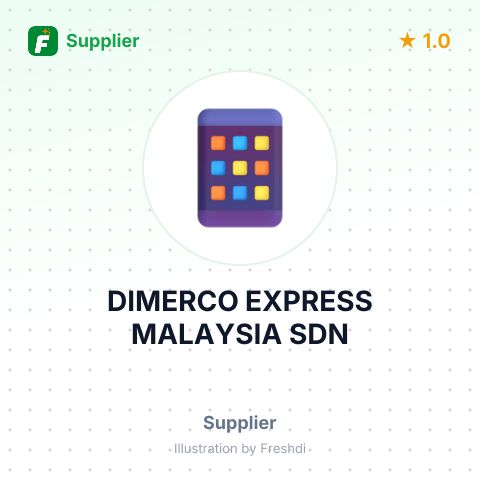 DIMERCO EXPRESS MALAYSIA SDN – summary card, no photo uploaded yet