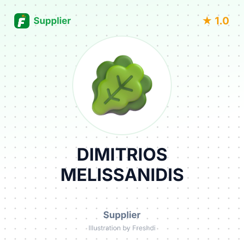 DIMITRIOS MELISSANIDIS – summary card, no photo uploaded yet