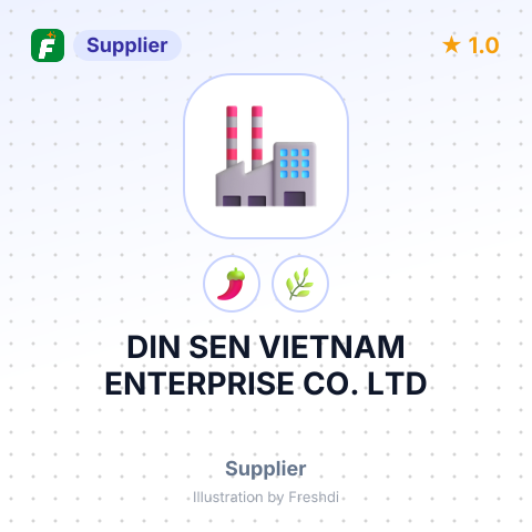 DIN SEN VIETNAM ENTERPRISE CO. LTD – summary card, no photo uploaded yet