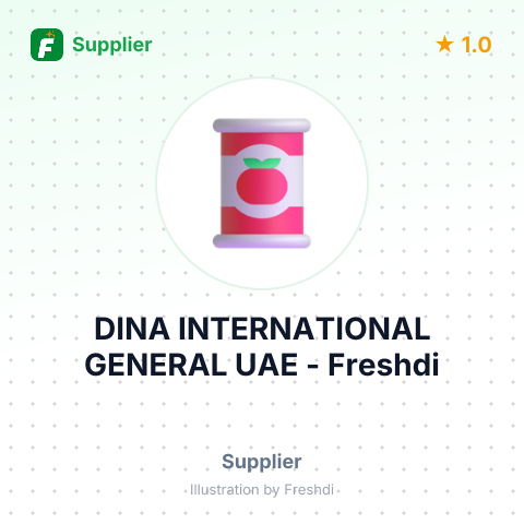 DINA INTERNATIONAL GENERAL UAE – summary card, no photo uploaded yet