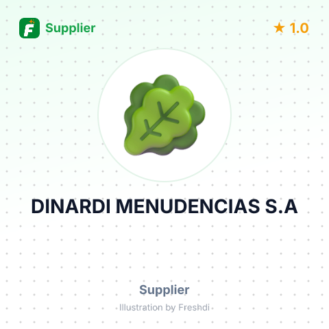 DINARDI MENUDENCIAS S.A – summary card, no photo uploaded yet