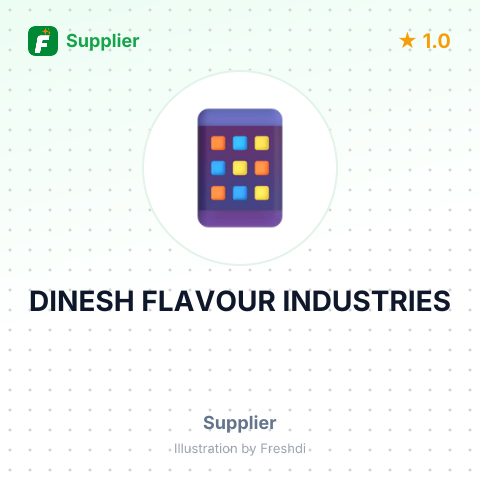 DINESH FLAVOUR INDUSTRIES – summary card, no photo uploaded yet
