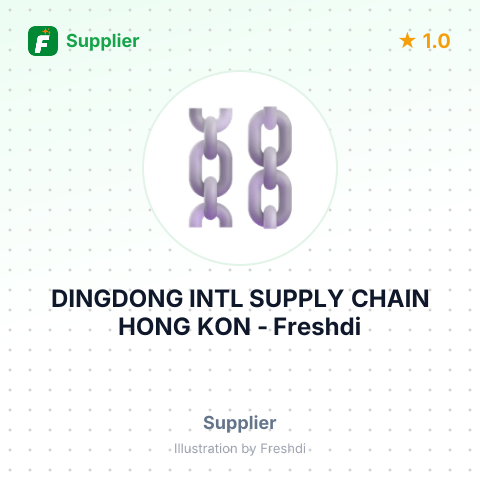 DINGDONG INTL SUPPLY CHAIN HONG KON – summary card, no photo uploaded yet