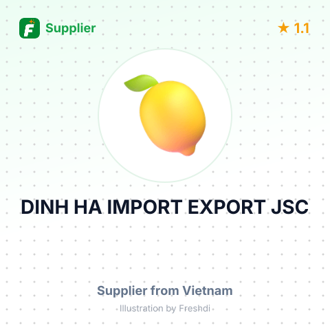 DINH HA IMPORT EXPORT JSC – summary card, no photo uploaded yet