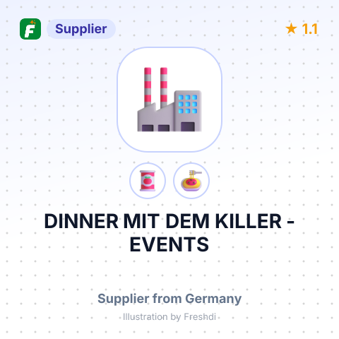 DINNER MIT DEM KILLER - EVENTS – summary card, no photo uploaded yet